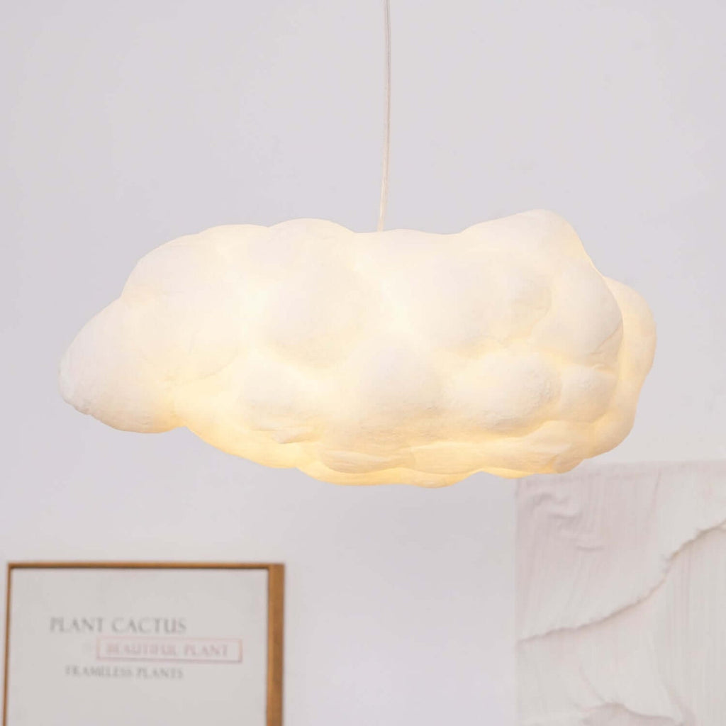 DreamGlow – Skyformet Pendellampe for Blødt Diffust Lys