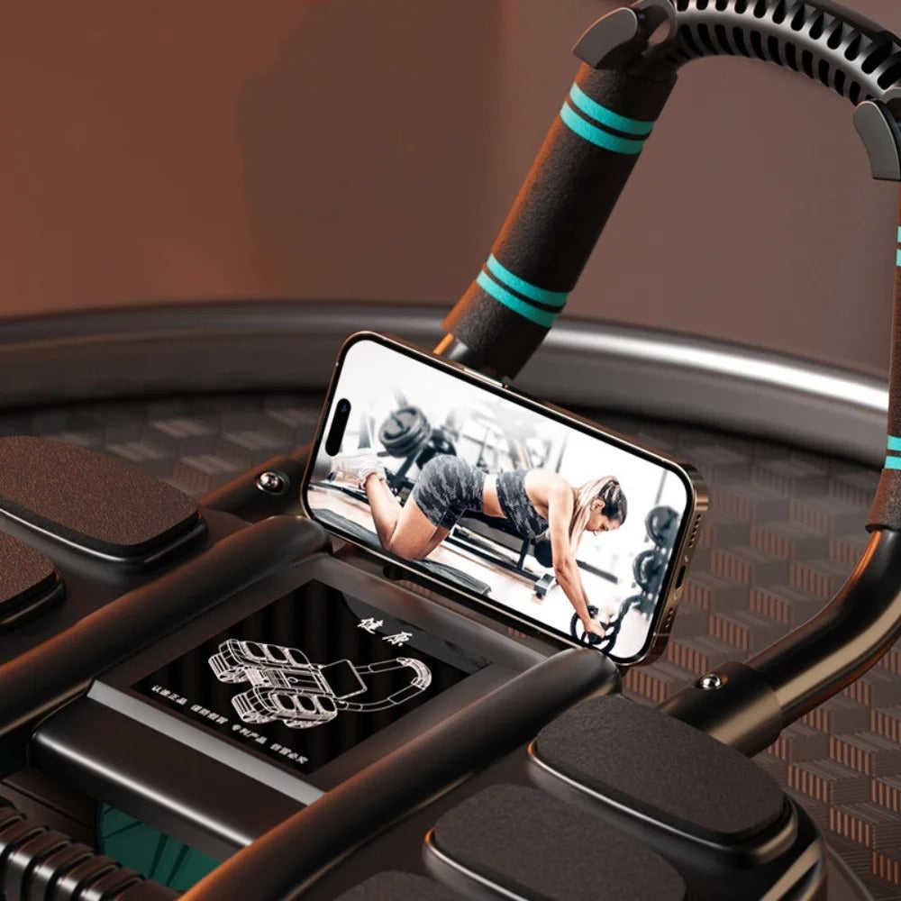 CorePulse Ab Wheel Auto-Rebound Albuepuder Inkluderet Til Core Fitness