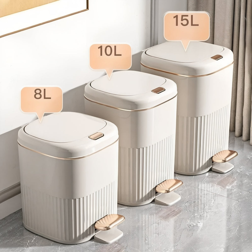 EliteBin - Pedalspand med elegant design til problemfri bortskaffelse af affald