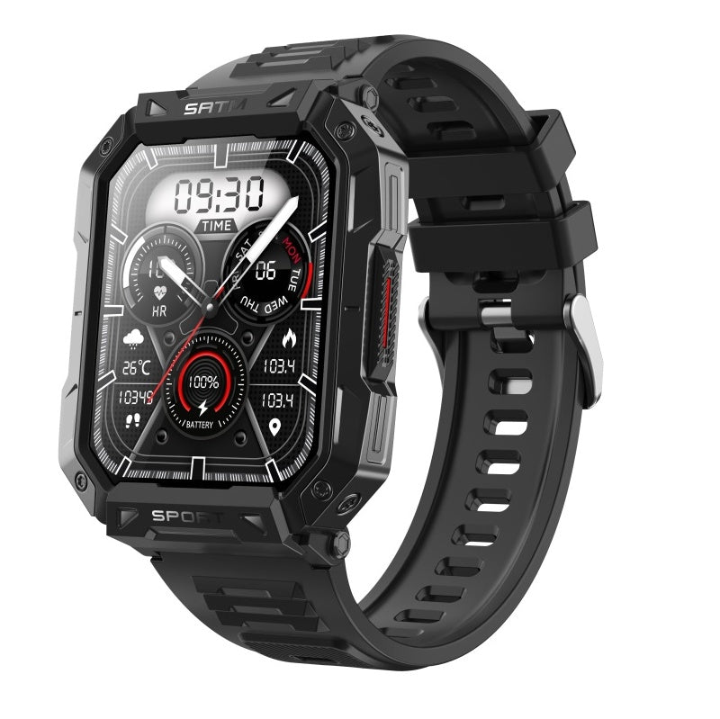 Blodglukose Blodtryk Blodilt Søvnmåler Vandtæt Smartwatch