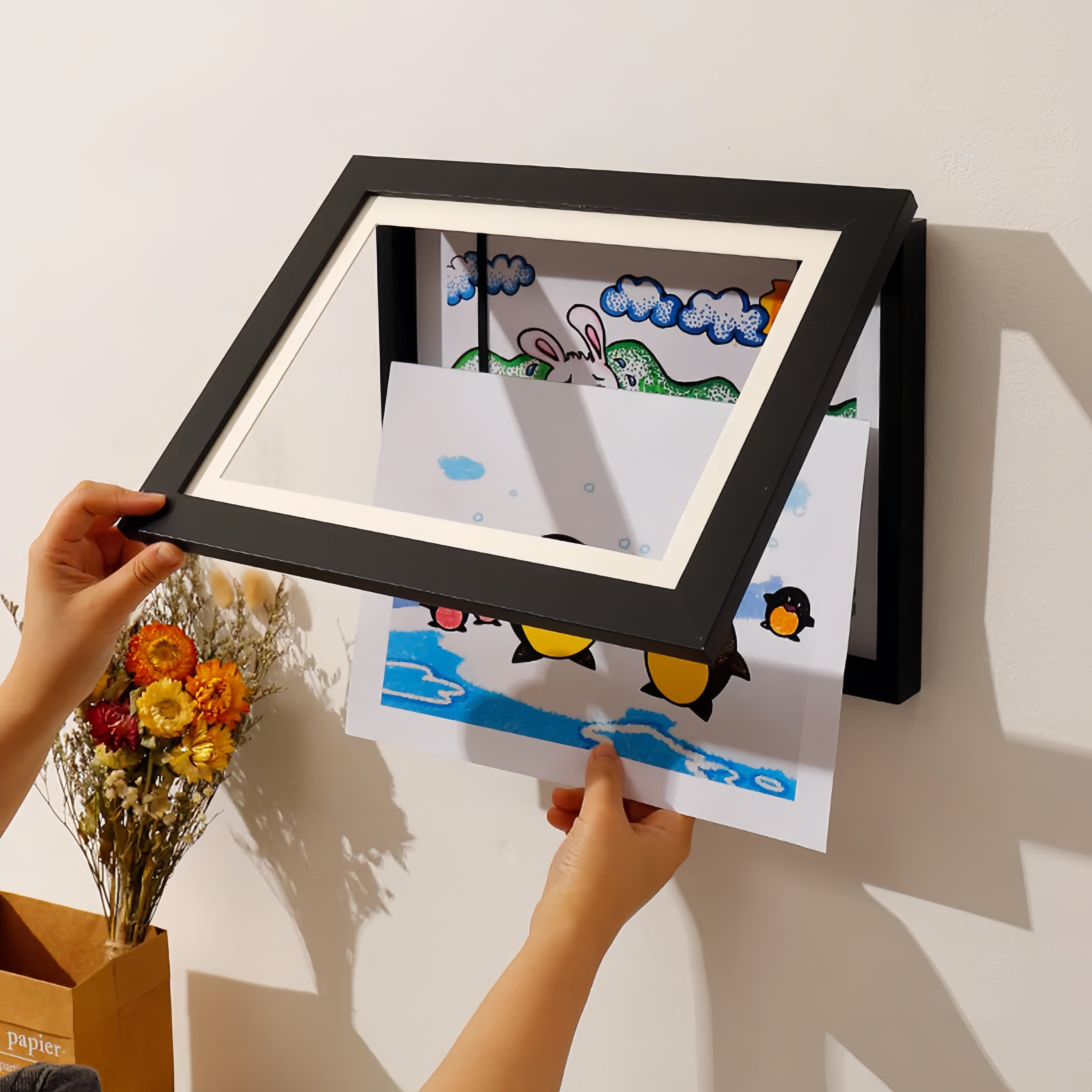 MemoryFrame™ – Billederamme til børnekunst