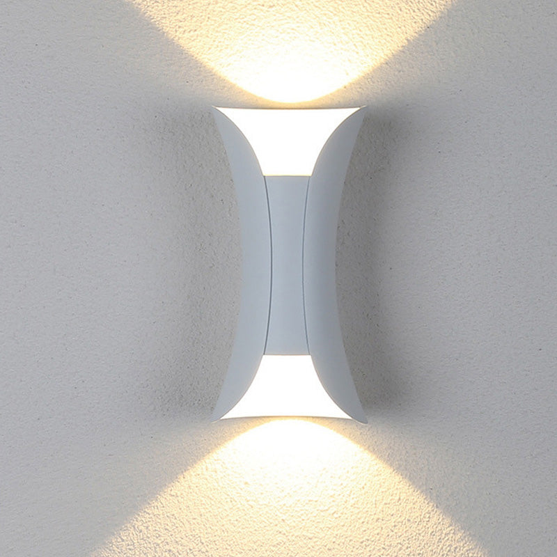Arcora Curve Udendørs Væglampe Med LED IP65 Hardwired