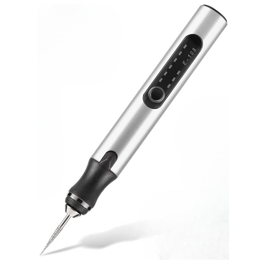 USB-Opladelig Gravørpen | Præcis og Stille | Metal, Justerbar Hastighed