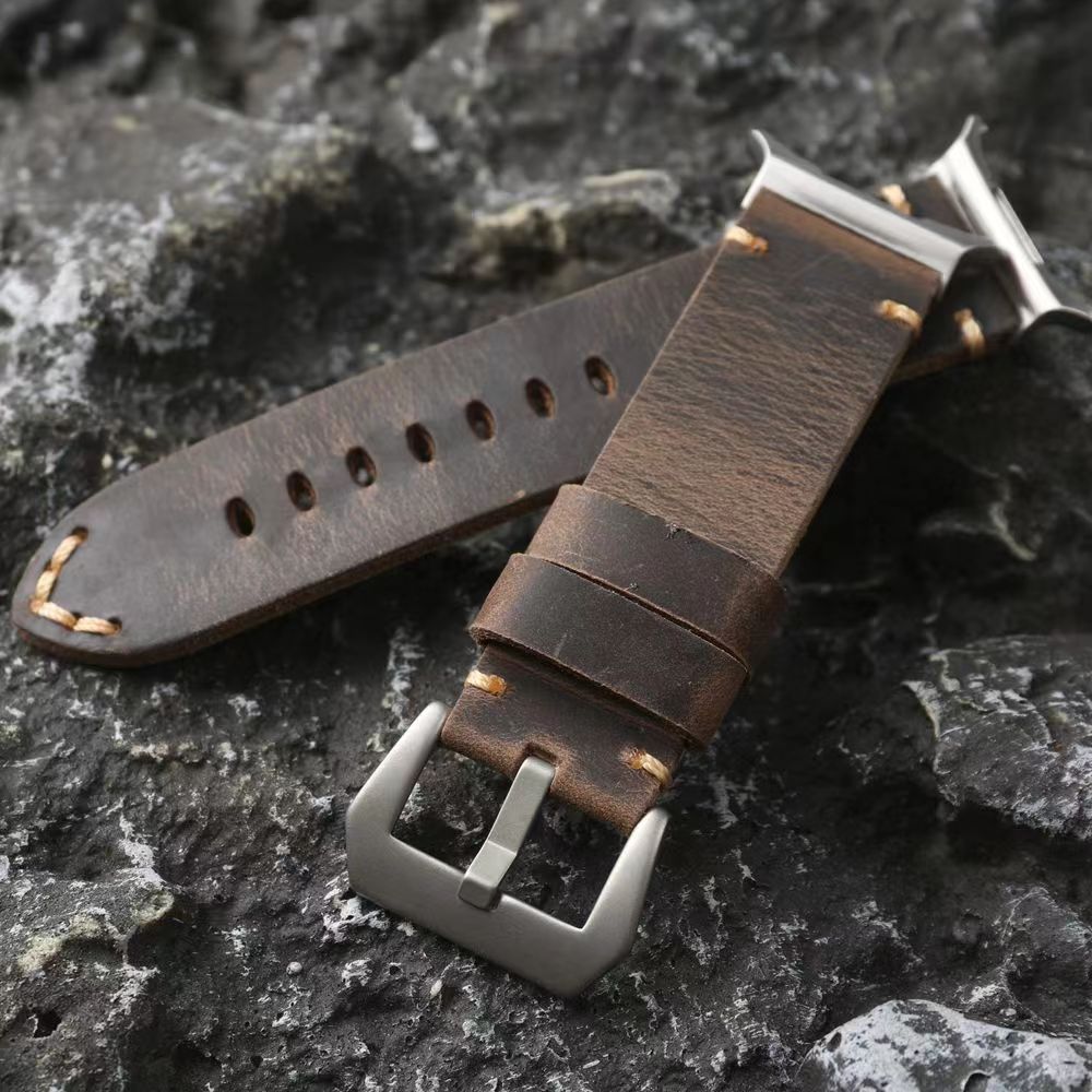 Ardentora Læderrem Med Vintage Look Til Samsung Watch Ultra