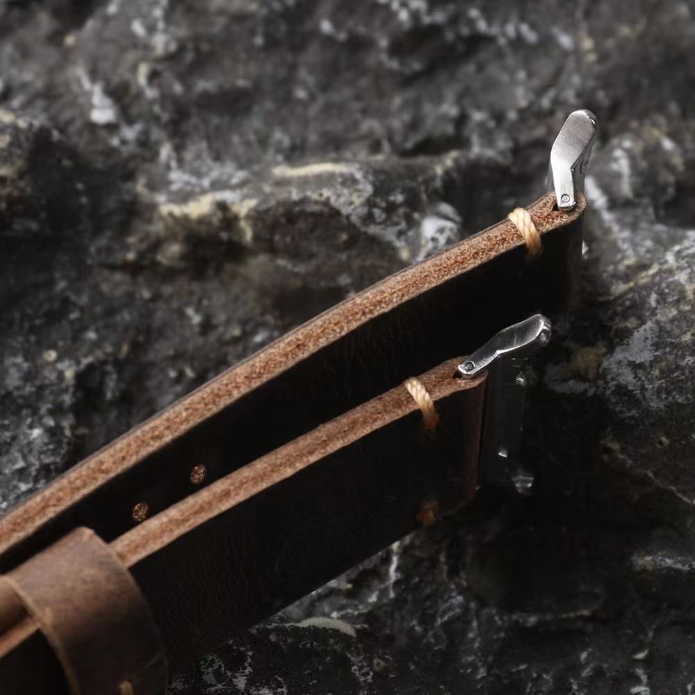Ardentora Læderrem Med Vintage Look Til Samsung Watch Ultra