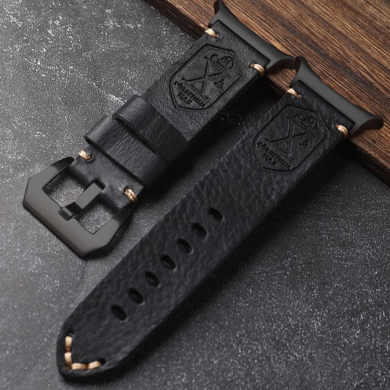 Ardentora Læderrem Med Vintage Look Til Samsung Watch Ultra