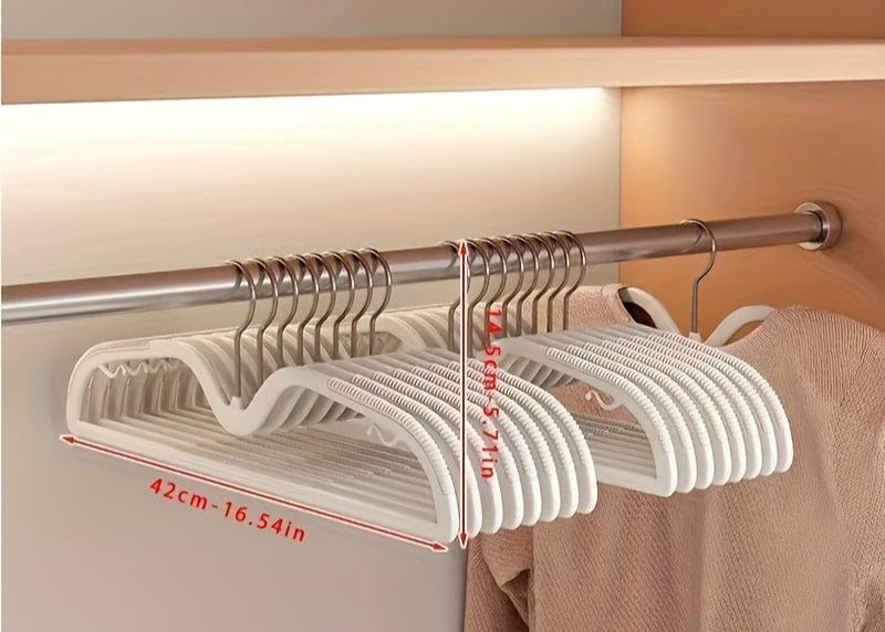 Pladsbesparende Kort Hals Hanger – Skridsikker og Drejelig