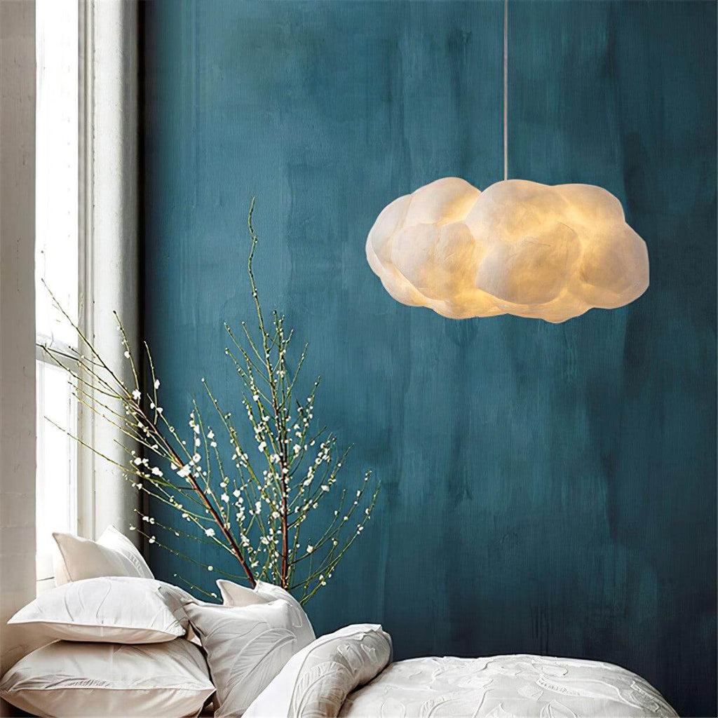 DreamGlow – Skyformet Pendellampe for Blødt Diffust Lys