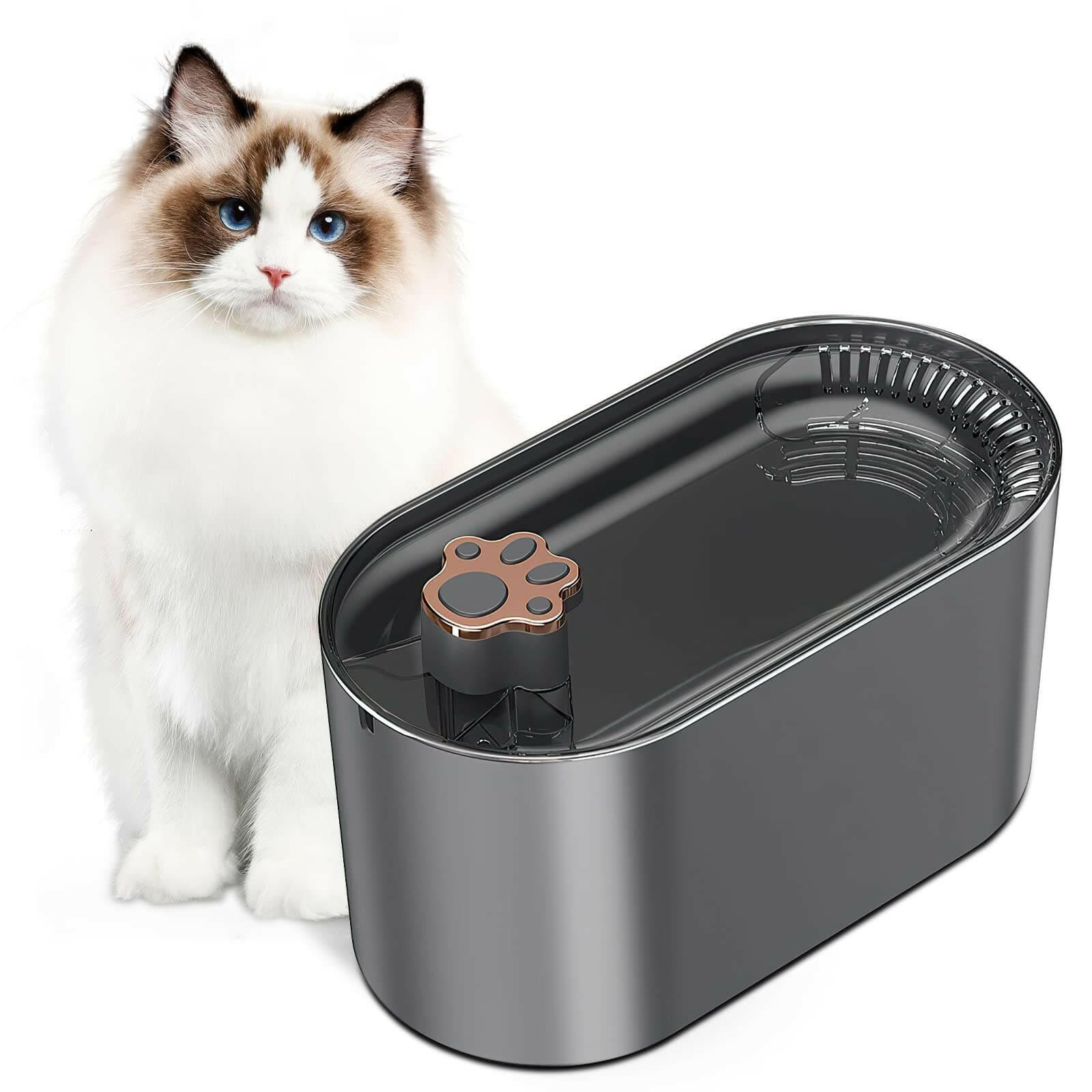 Bolendo Pet Ultra-stille Vanddispenser med LED-belysning Vandfontæne