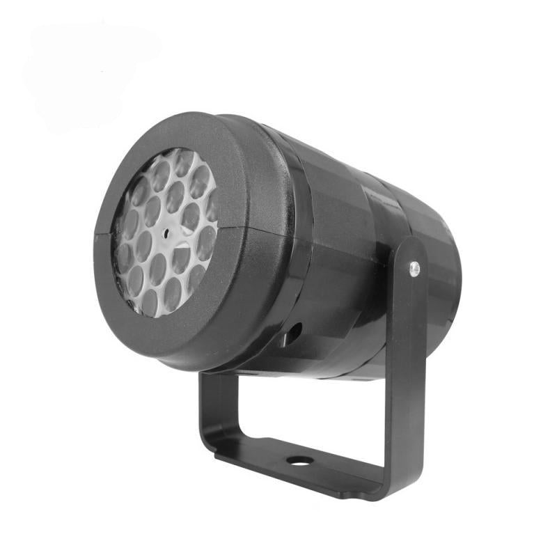 LED Juleprojektor Snefnug Lys Show – Vandtæt Udendørs Lampe med 16 Mønstre