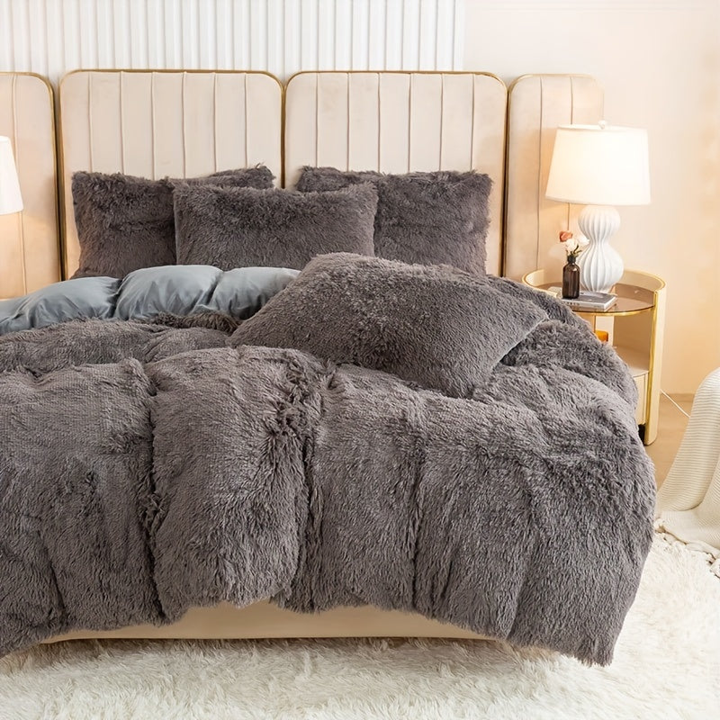 Velora Plush Sengetøjssæt Leverer Luksuriøs Komfort Til Et Hygge Hjem