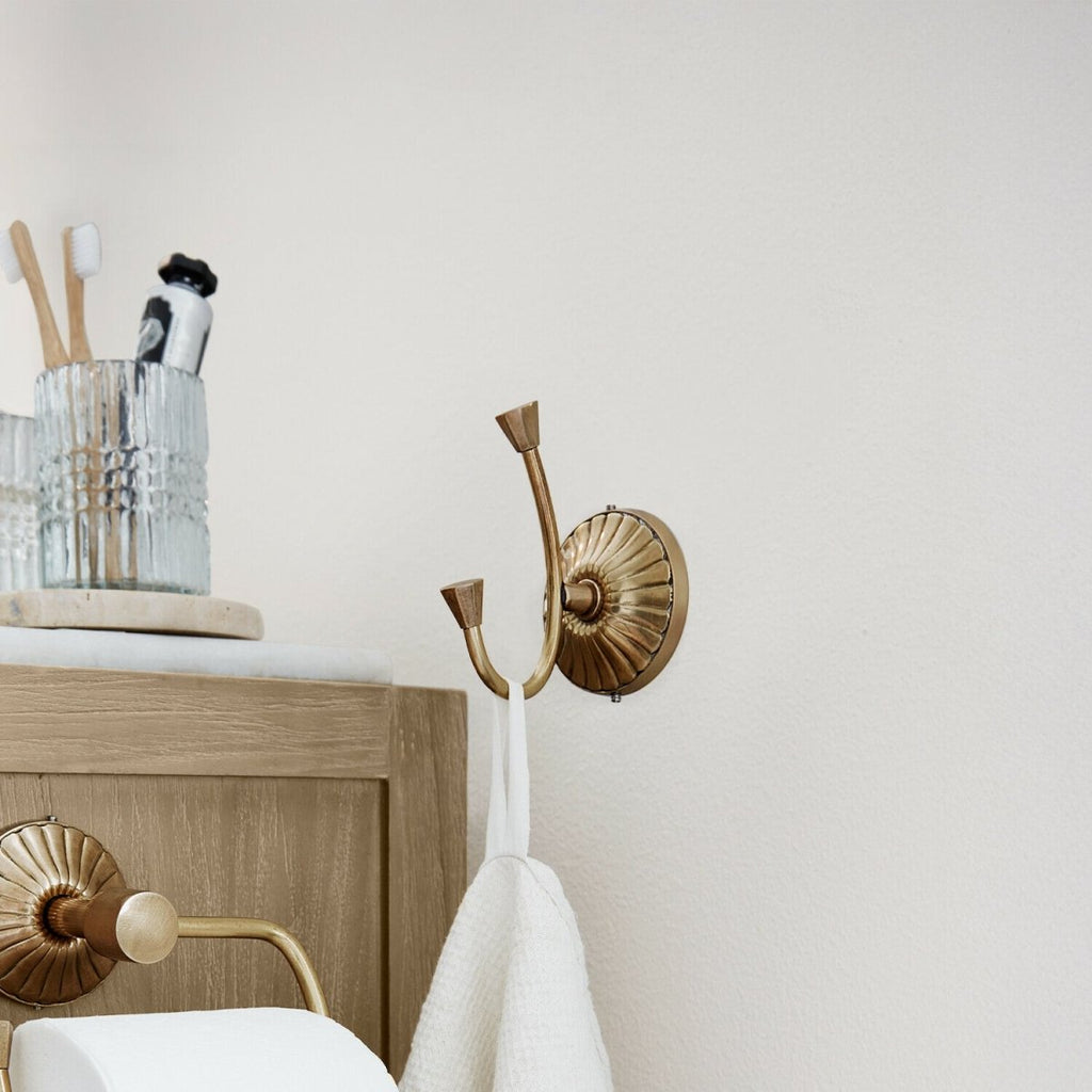 TERLING Væghook – Elegant Messingkrog Med Vintage-charme