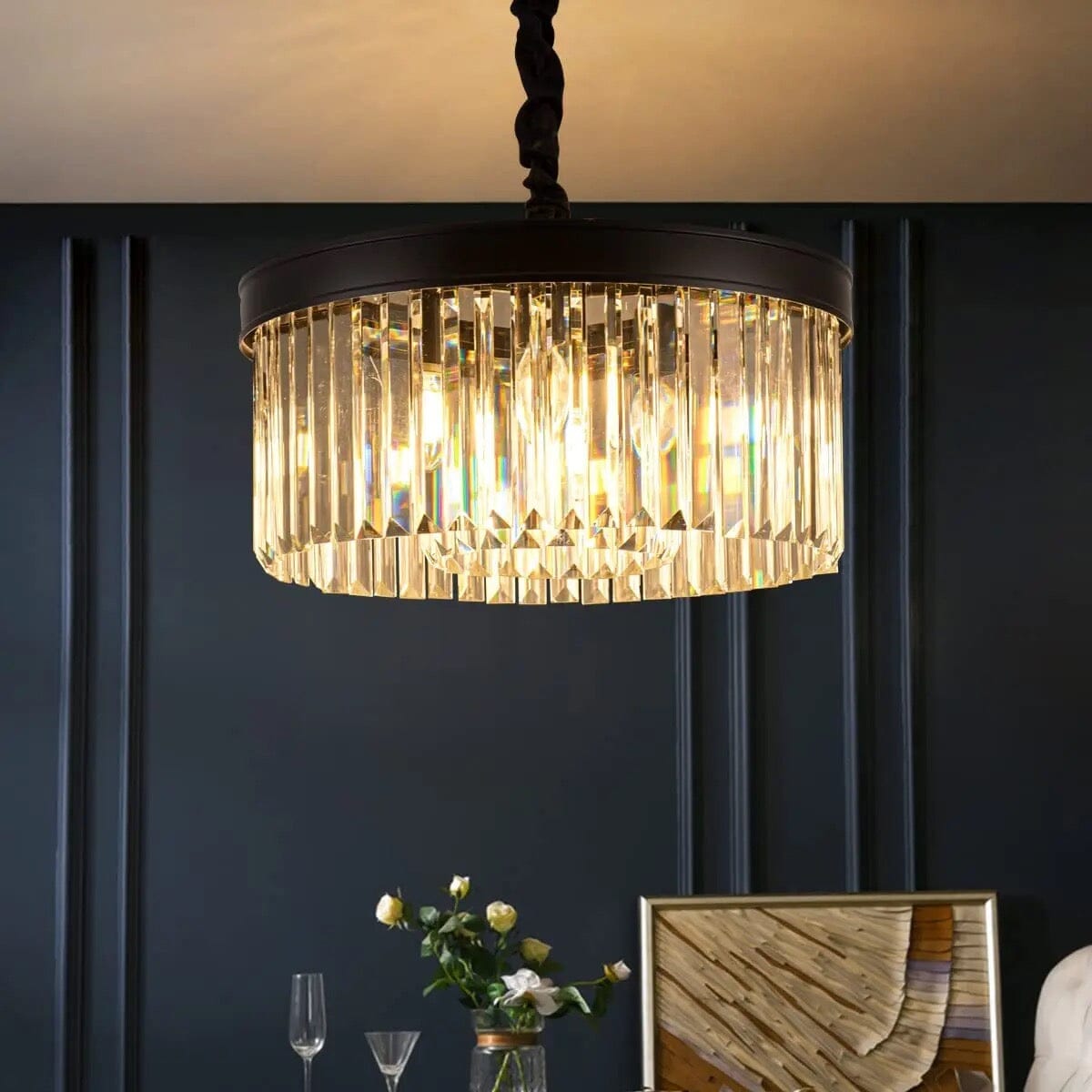 Liora Krystal Pendel Lys Til Kandelabre Eller Loftlamper