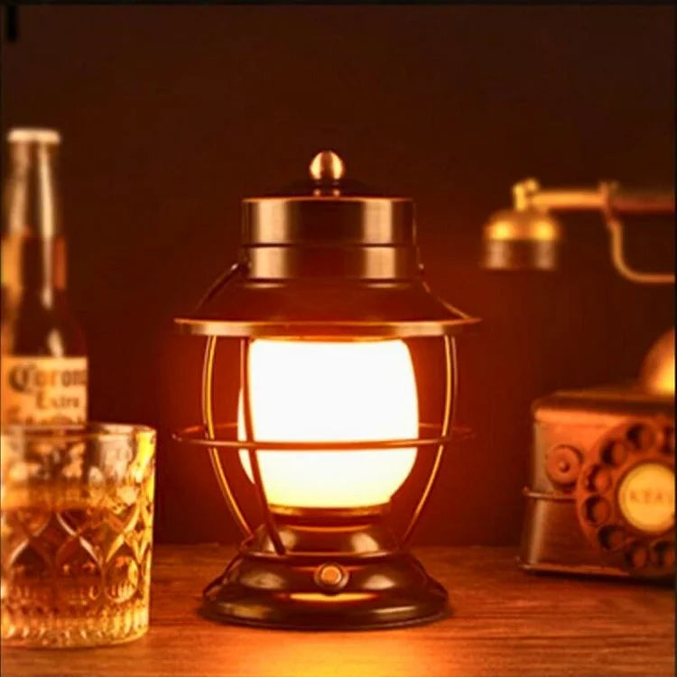 FlameGlow - Opladbare Camping LED Lanterne