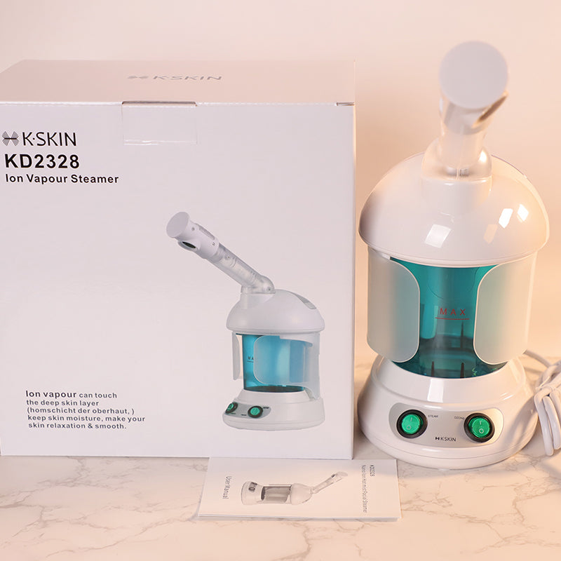 AureaGlow Pro Steamer Med Nano Ionic 360 Graders Rotationsarm