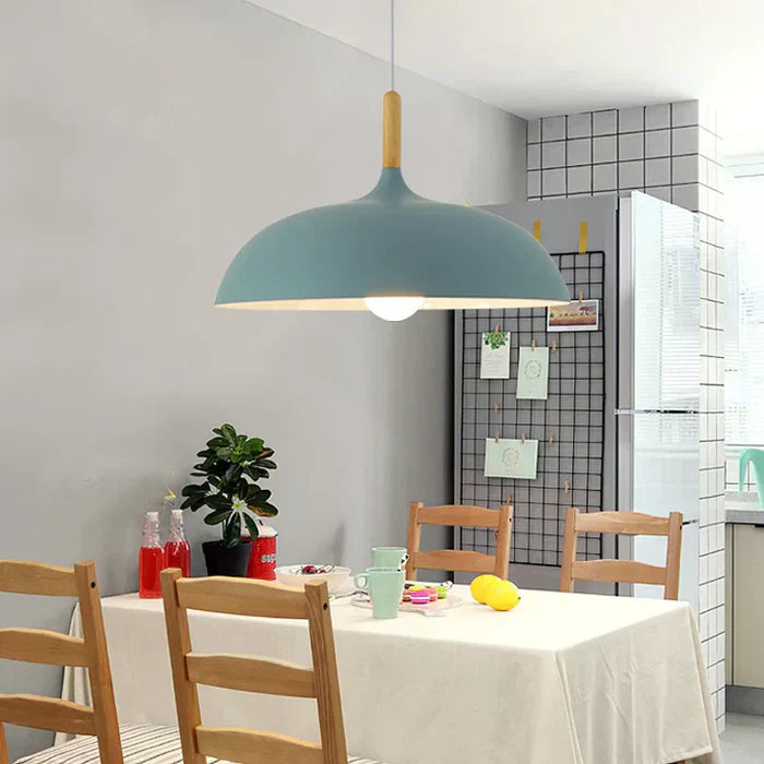 NordOak – LED Loftlampe i egetræ skandinavisk – Moderne & holdbar