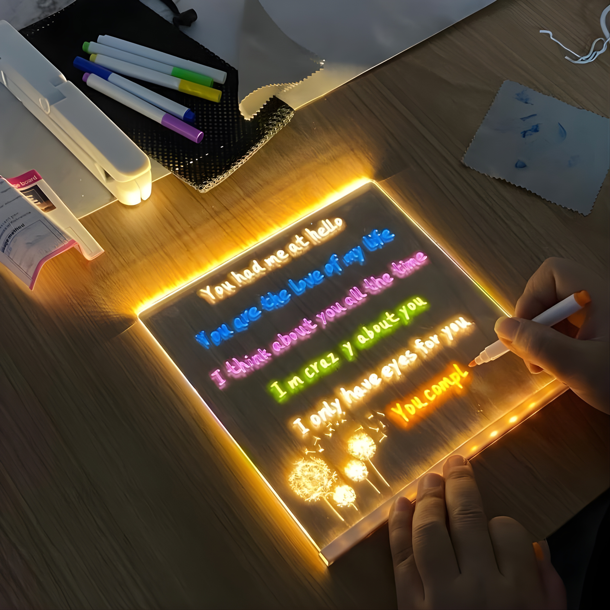 GlowBoard™ – Kreativt Lysbræt