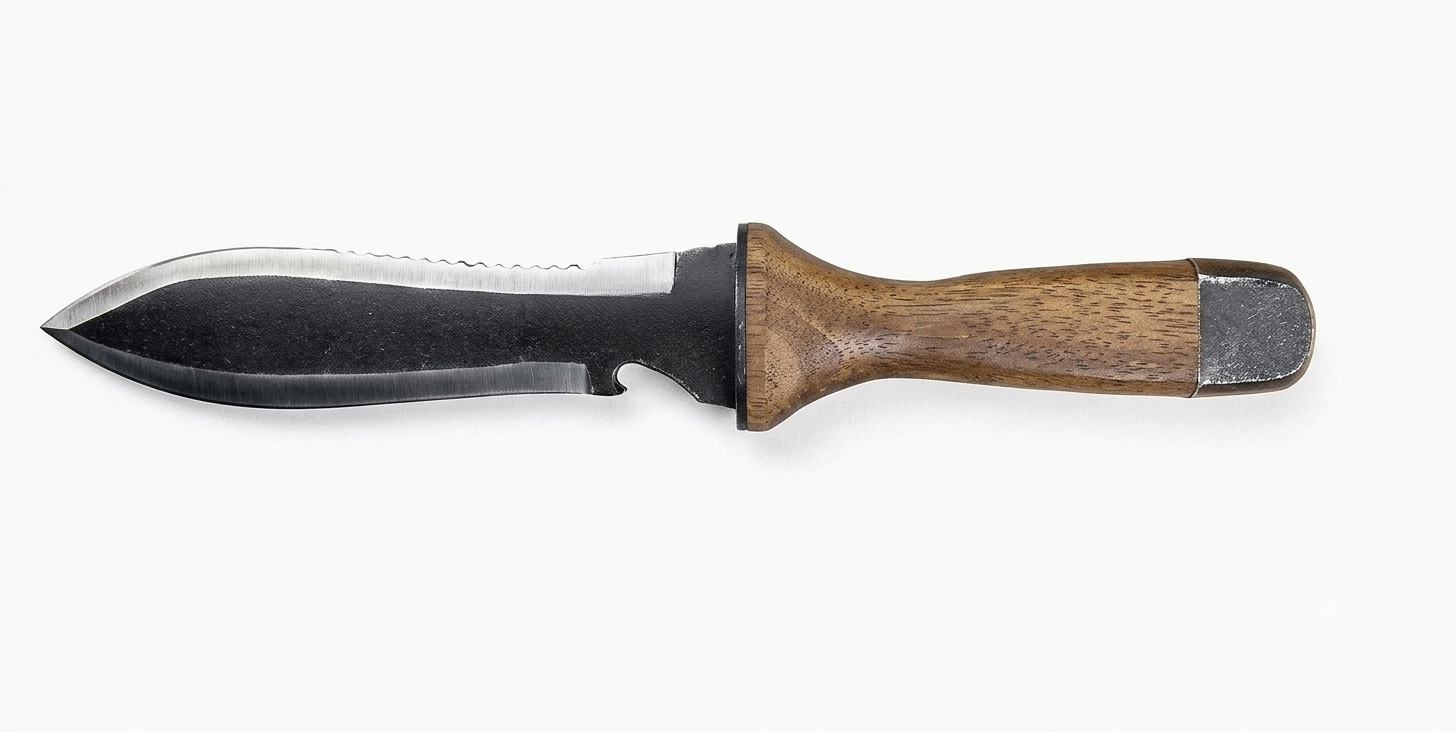 TrailForge Pro Grip Udendørs Overlevelseskniv Med Ergonomisk Håndtag Og Holdbar Klinge | Petprovac