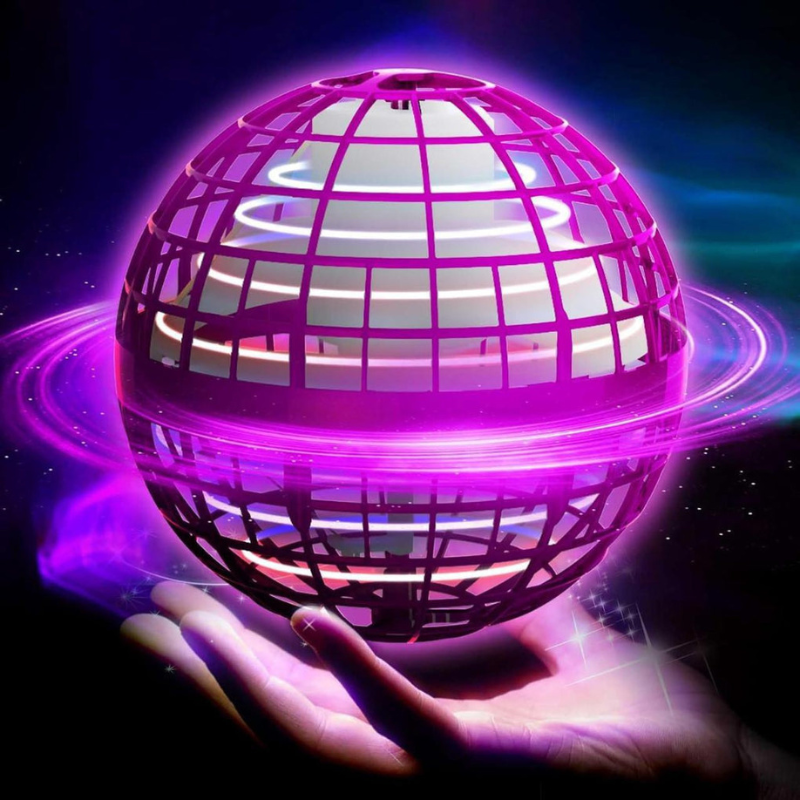GlowPlay – LED lysbold med rotation og USB-opladning