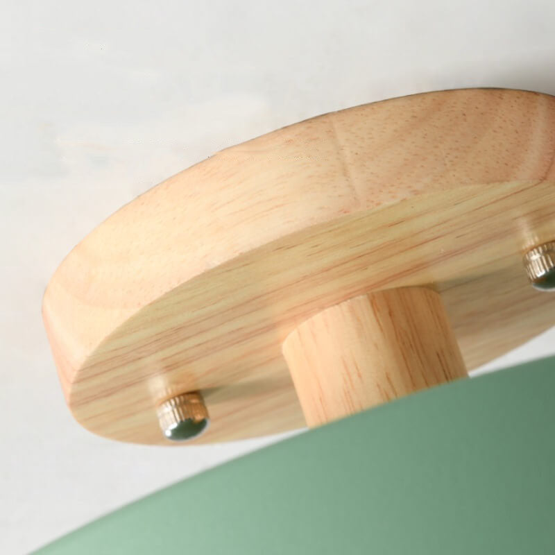 LED Rund Loftlampe | Nordisk Design | Semi-Nedsænket Montering | Økonomisk Indendørs Belysning
