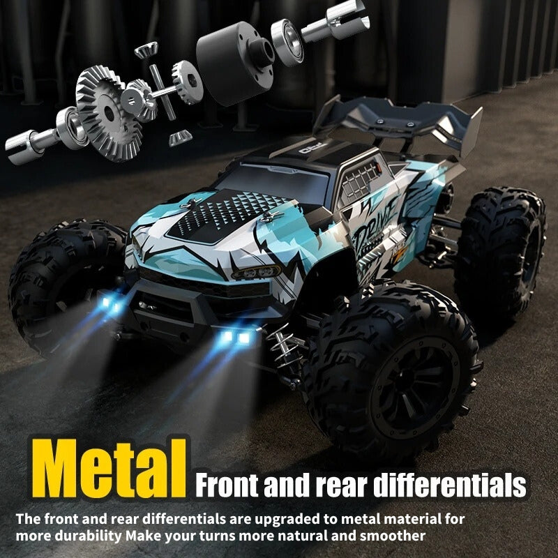StormRift 1:16 Skala RC Truck 4WD Off-Road Med LED Fjernbetjening