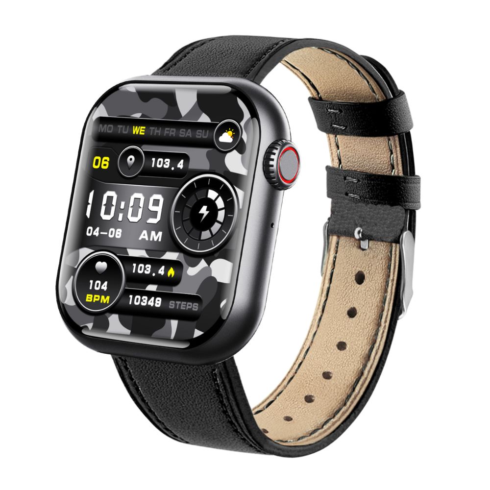 Blodglukose Blodtryk Blodilt Søvnmåler Vandtæt Smartwatch