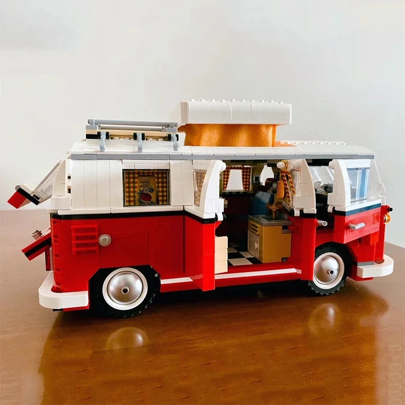 Byggesæt blokke Camper Bus BlockRide