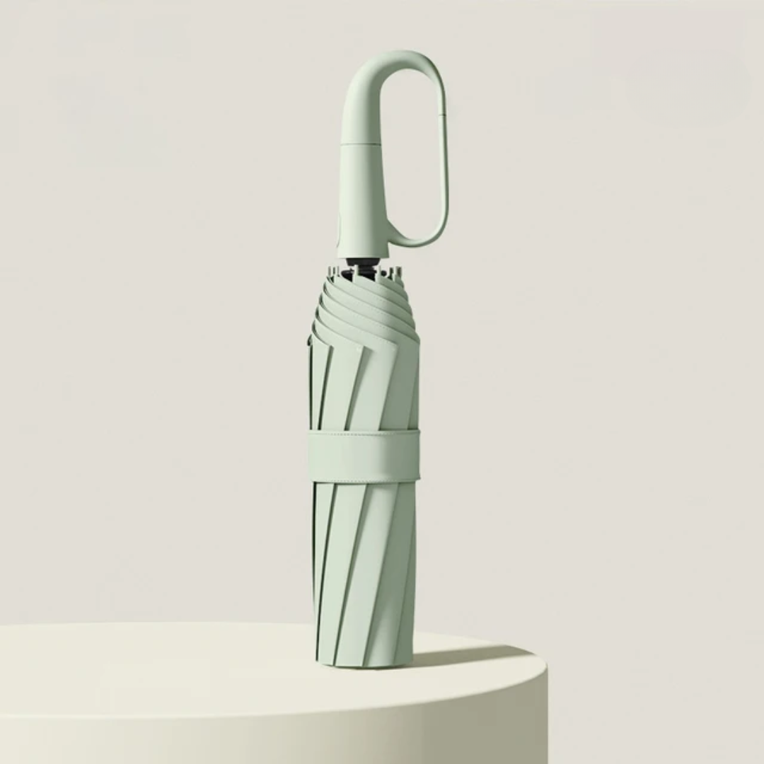 Ultra vindafvisende paraply - Reflekterende og automatisk
