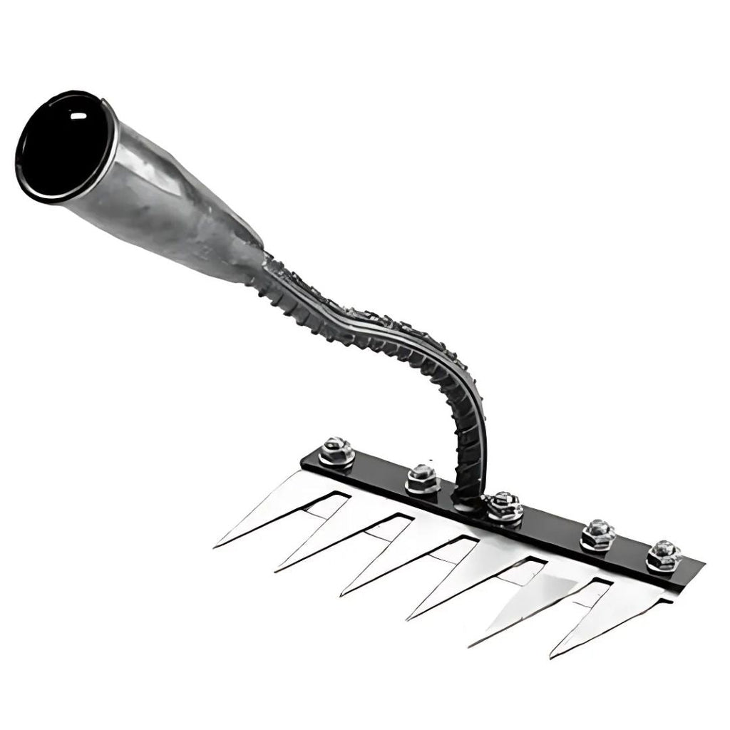 ThriveGard Ukrudtsfjerner Med Ståltænder Og Ergonomisk Greb