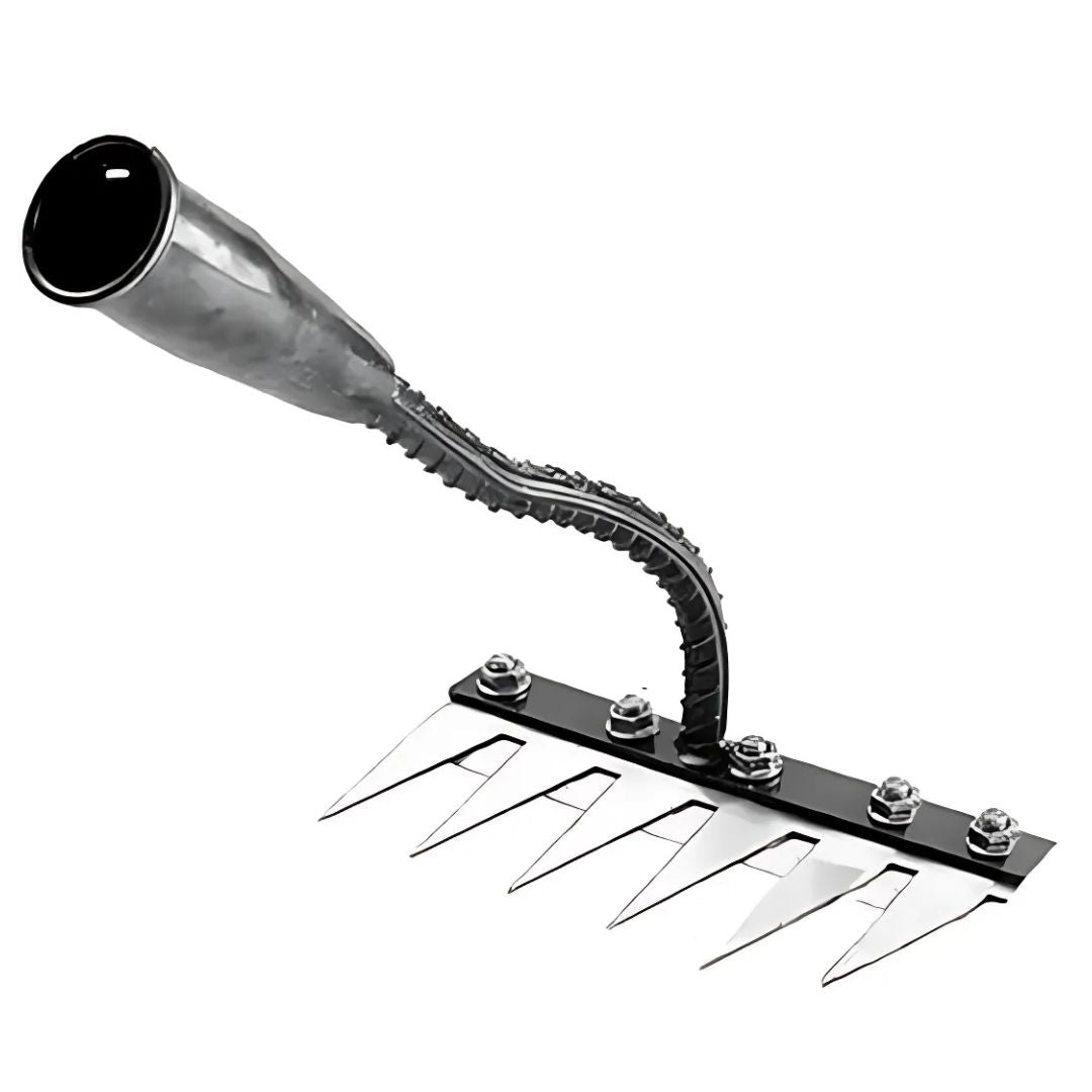 ThriveGard Ukrudtsfjerner Med Ståltænder Og Ergonomisk Greb