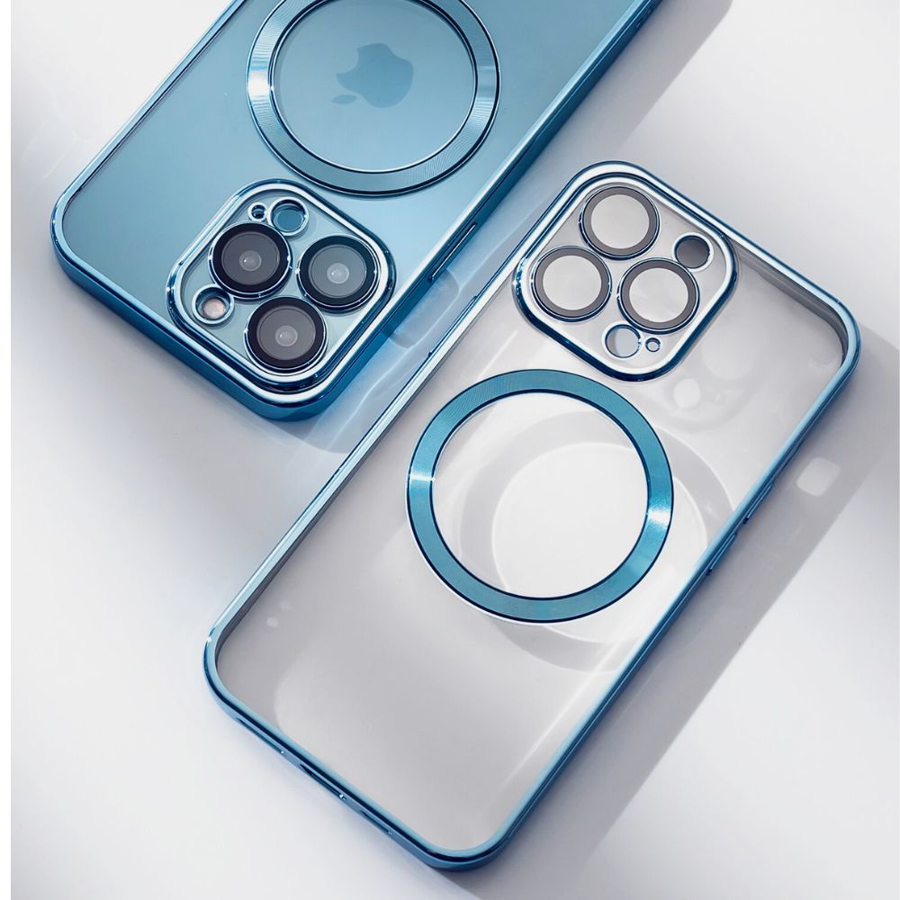 Gennemsigtigt iPhone-cover til trådløs opladning