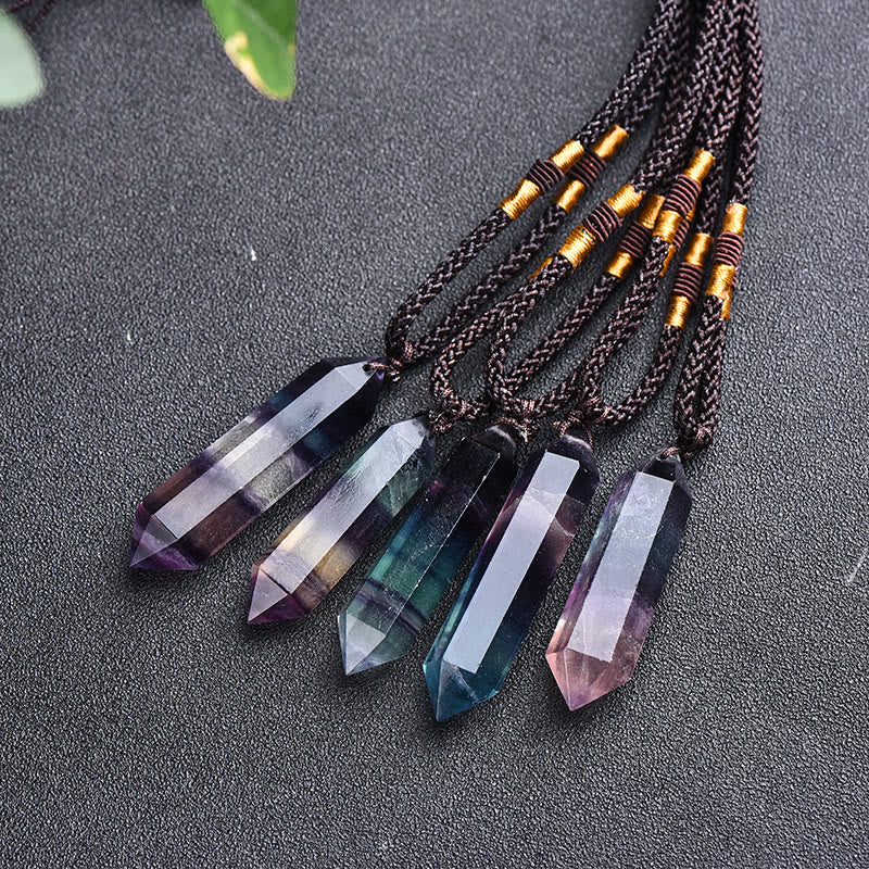 Naturlig Krystal-Amethyst Helende Halskæde – Lyra