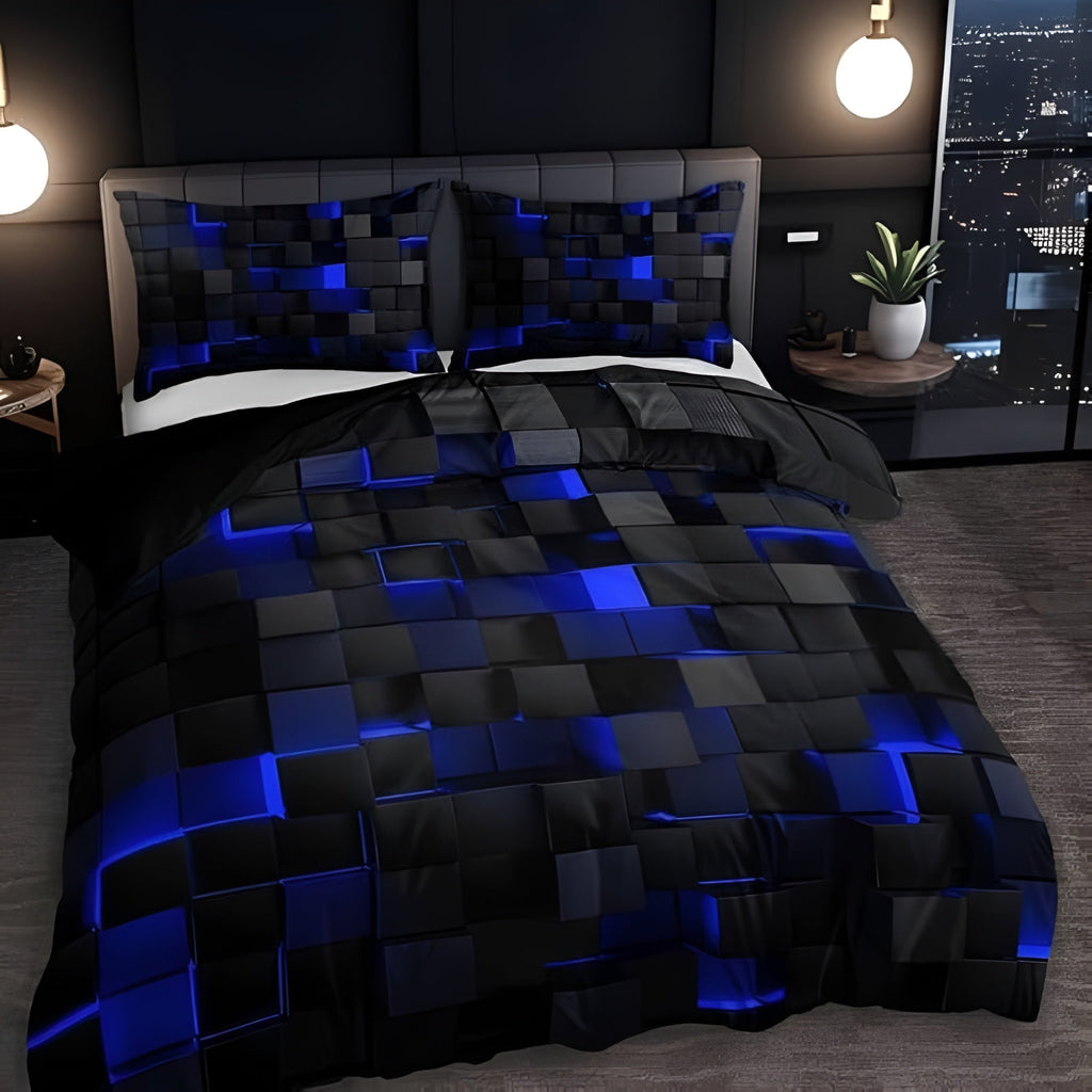 3D Sengetøj med pudevår | Lagen til Gamere | Dynecover | Neonara