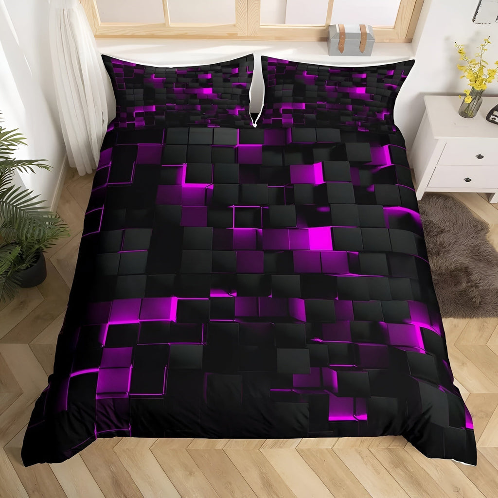 3D Sengetøj med pudevår | Lagen til Gamere | Dynecover | Neonara