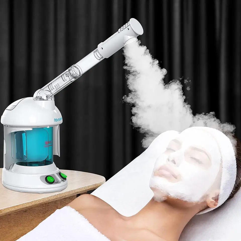 AureaGlow Pro Steamer Med Nano Ionic 360 Graders Rotationsarm