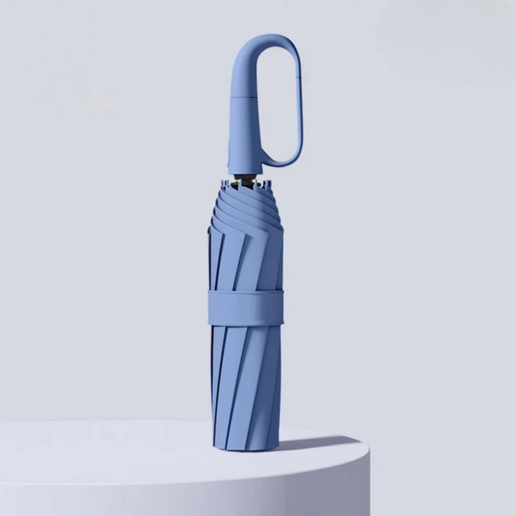 Ultra vindafvisende paraply - Reflekterende og automatisk
