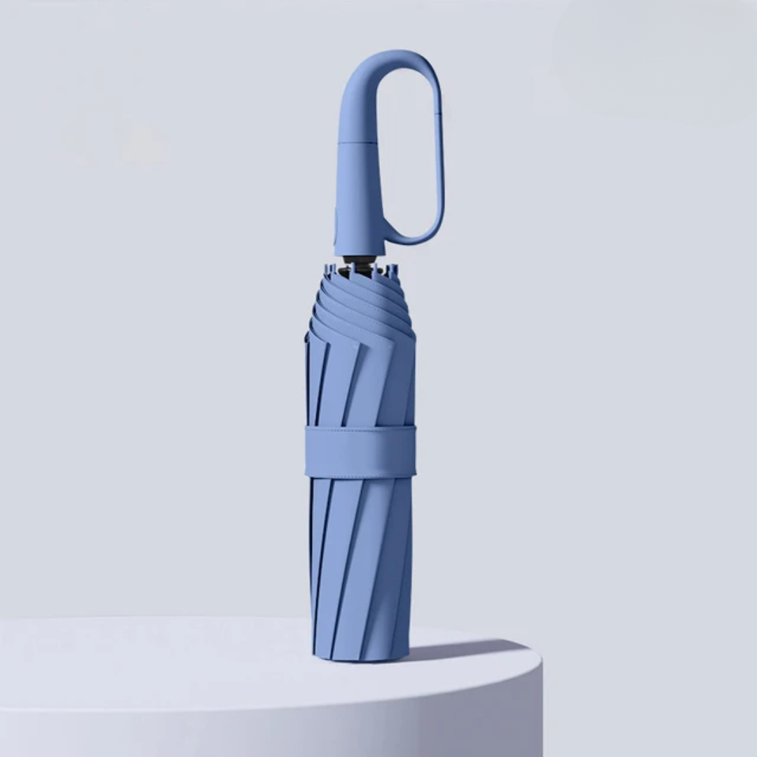 Ultra vindafvisende paraply - Reflekterende og automatisk