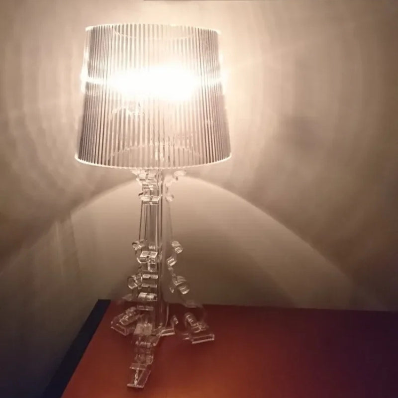 Sengebordslampe i akryl