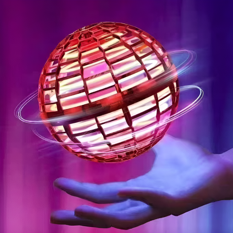 GlowPlay – LED lysbold med rotation og USB-opladning