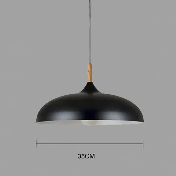 NordOak – LED Loftlampe i egetræ skandinavisk – Moderne & holdbar