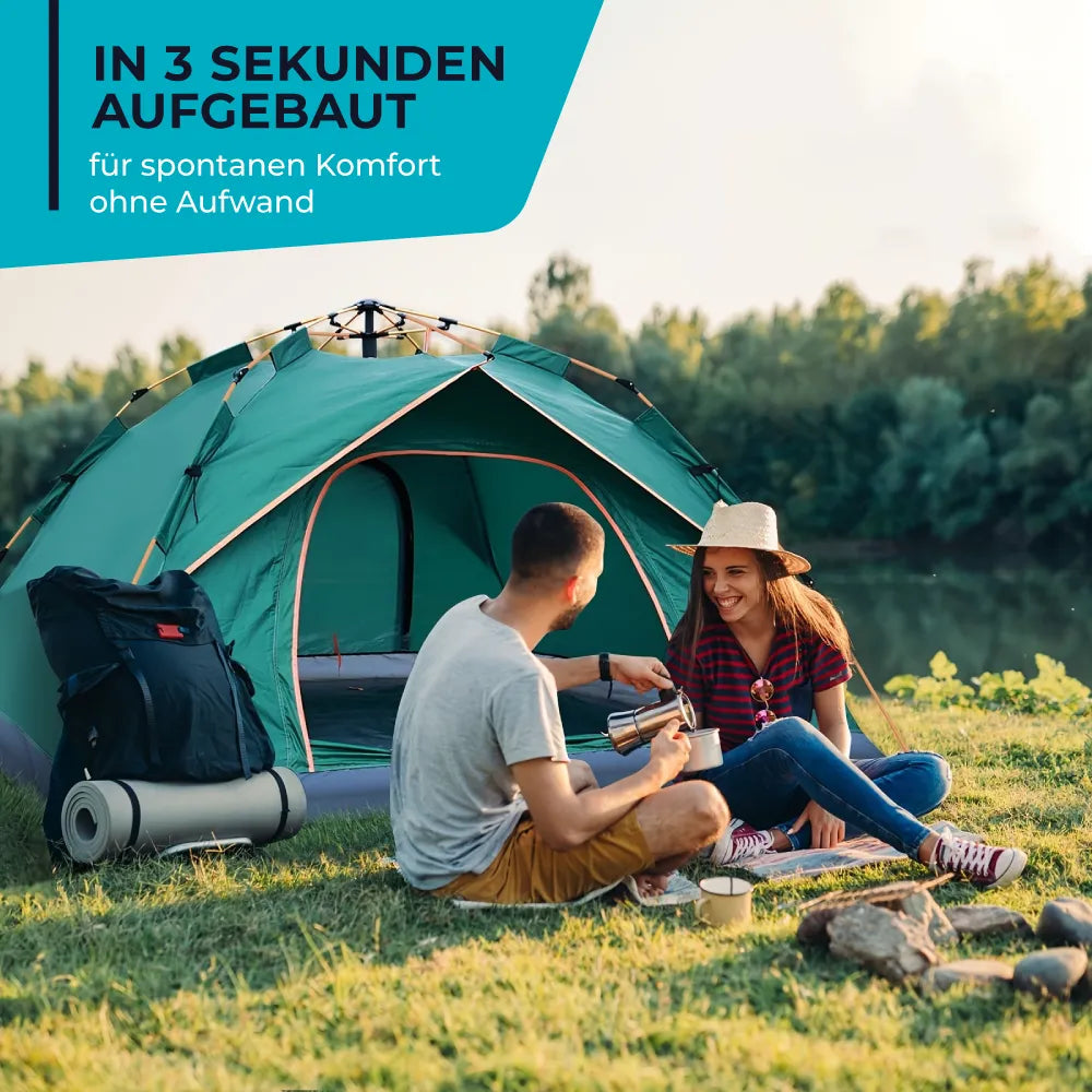 3 Sekunders Telt | til den perfekte udendørs oplevelse