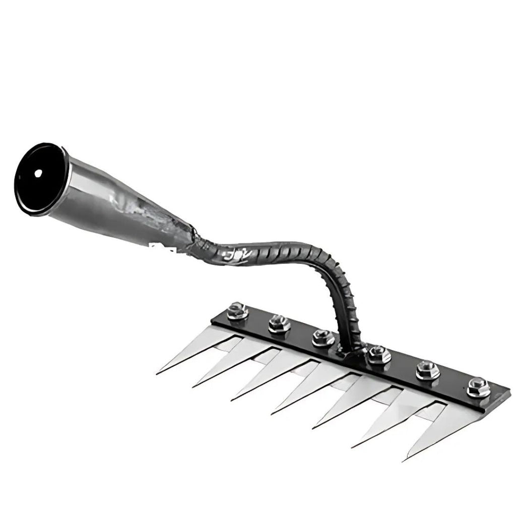 ThriveGard Ukrudtsfjerner Med Ståltænder Og Ergonomisk Greb