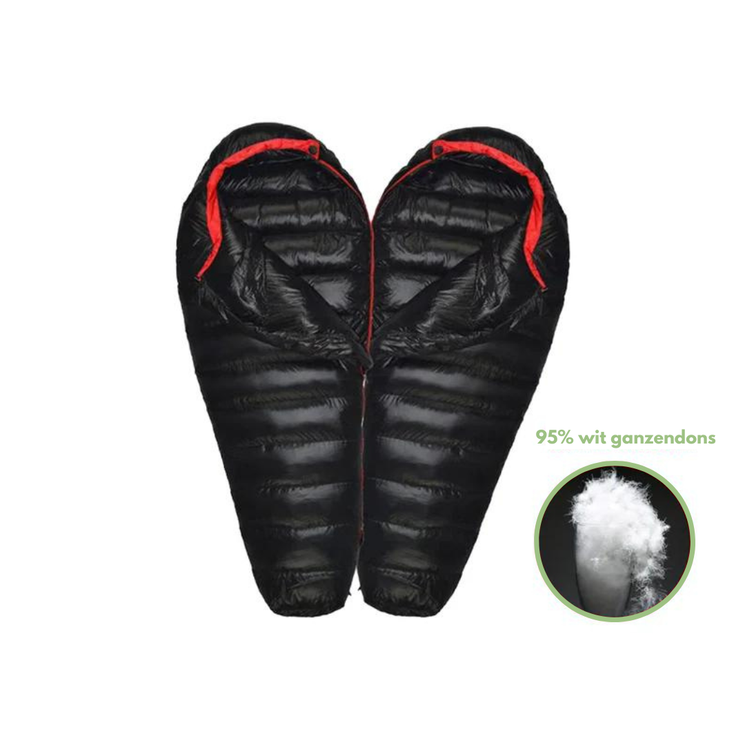 Vinter sovepose - 400T Ripstop Nylon - ned til -20 °C med gåsedun