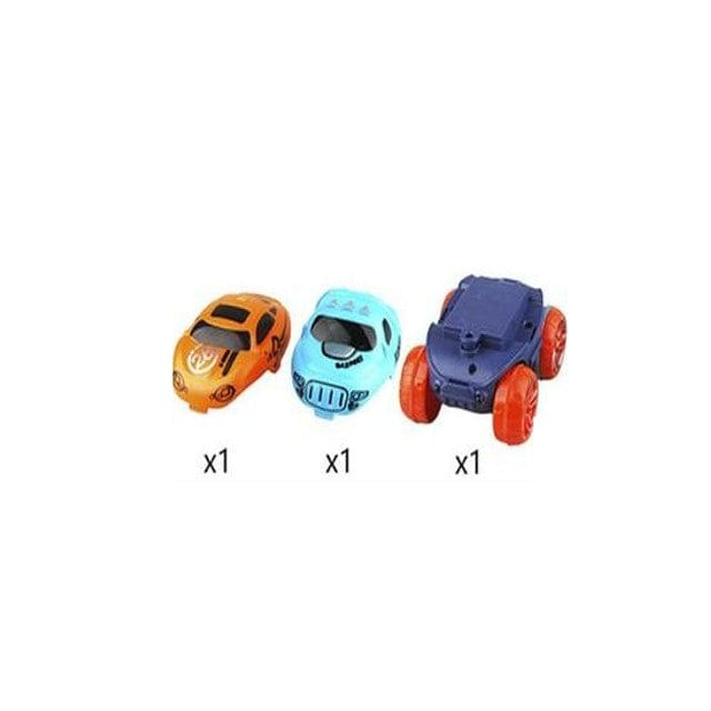 KidsPlay – Magnetisk Autoracerbane lysende & fleksibel – Børn 3+
