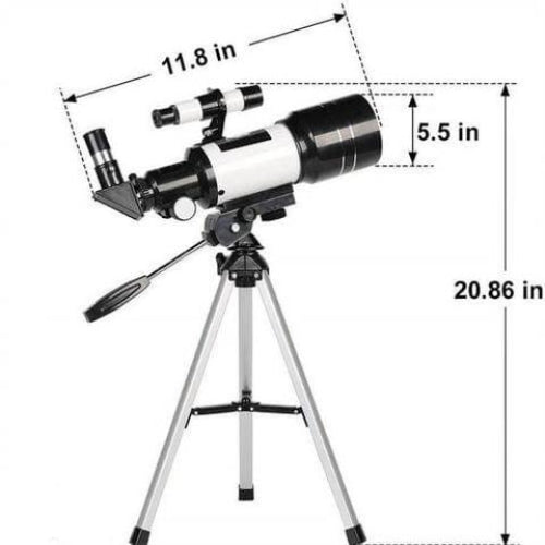 Moonwatcher 150x Zoom Bærbar Kikkert På Stativ