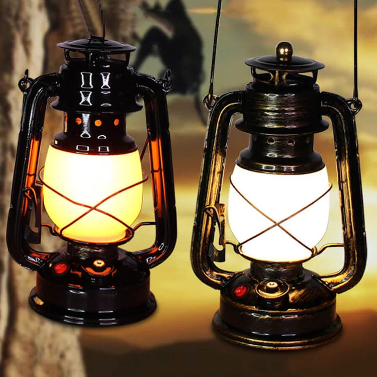 FlameGlow - Opladbare Camping LED Lanterne