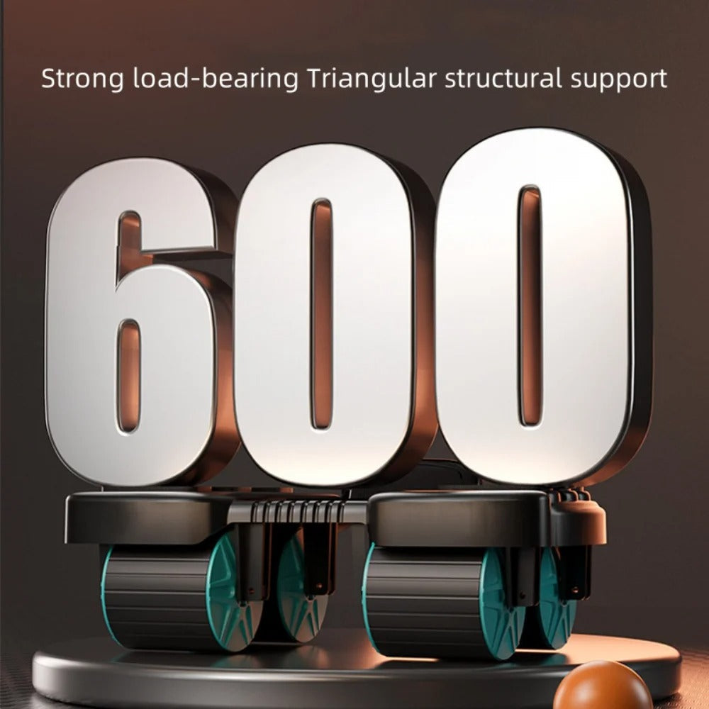 CorePulse Ab Wheel Auto-Rebound Albuepuder Inkluderet Til Core Fitness