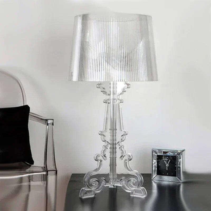 Sengebordslampe i akryl