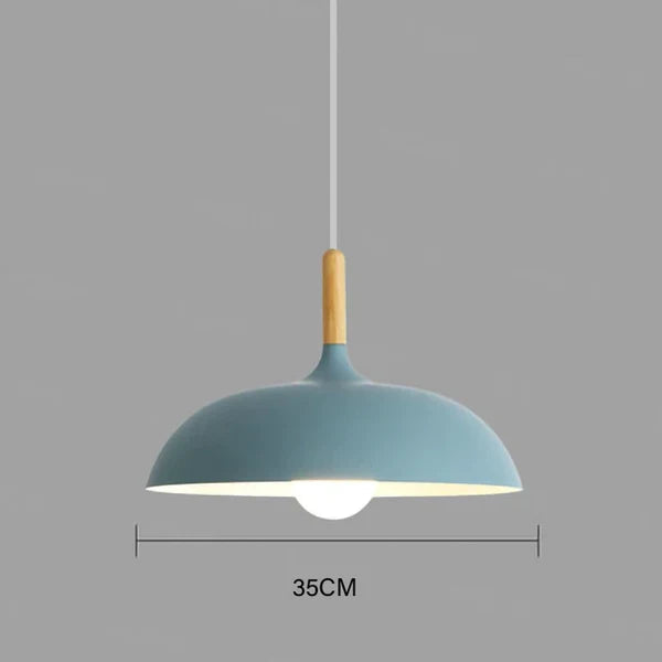 NordOak – LED Loftlampe i egetræ skandinavisk – Moderne & holdbar