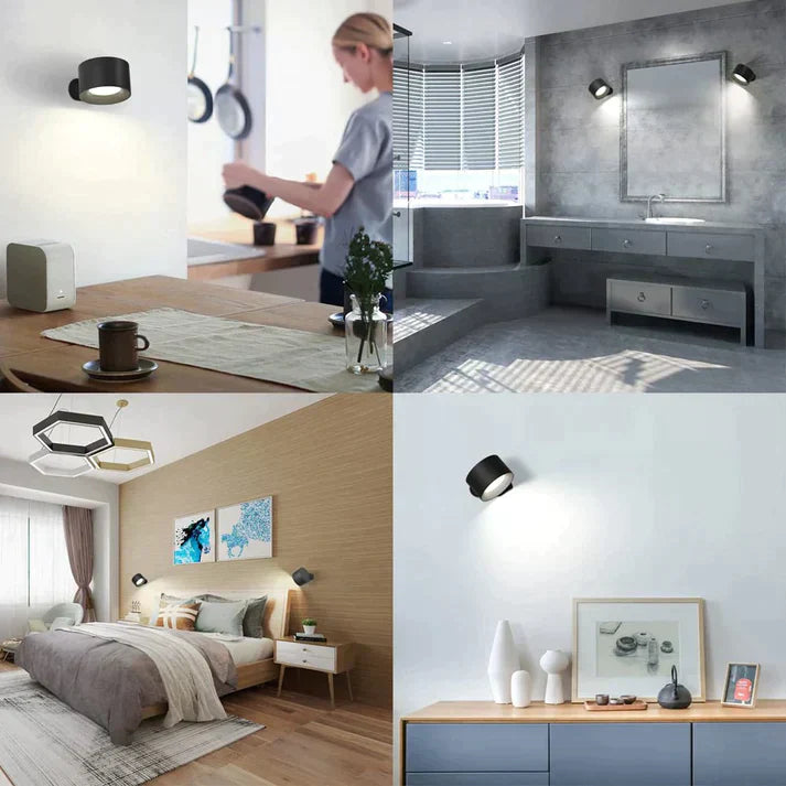Lumini LED Lampe | Genopladelig trådløs væglampe